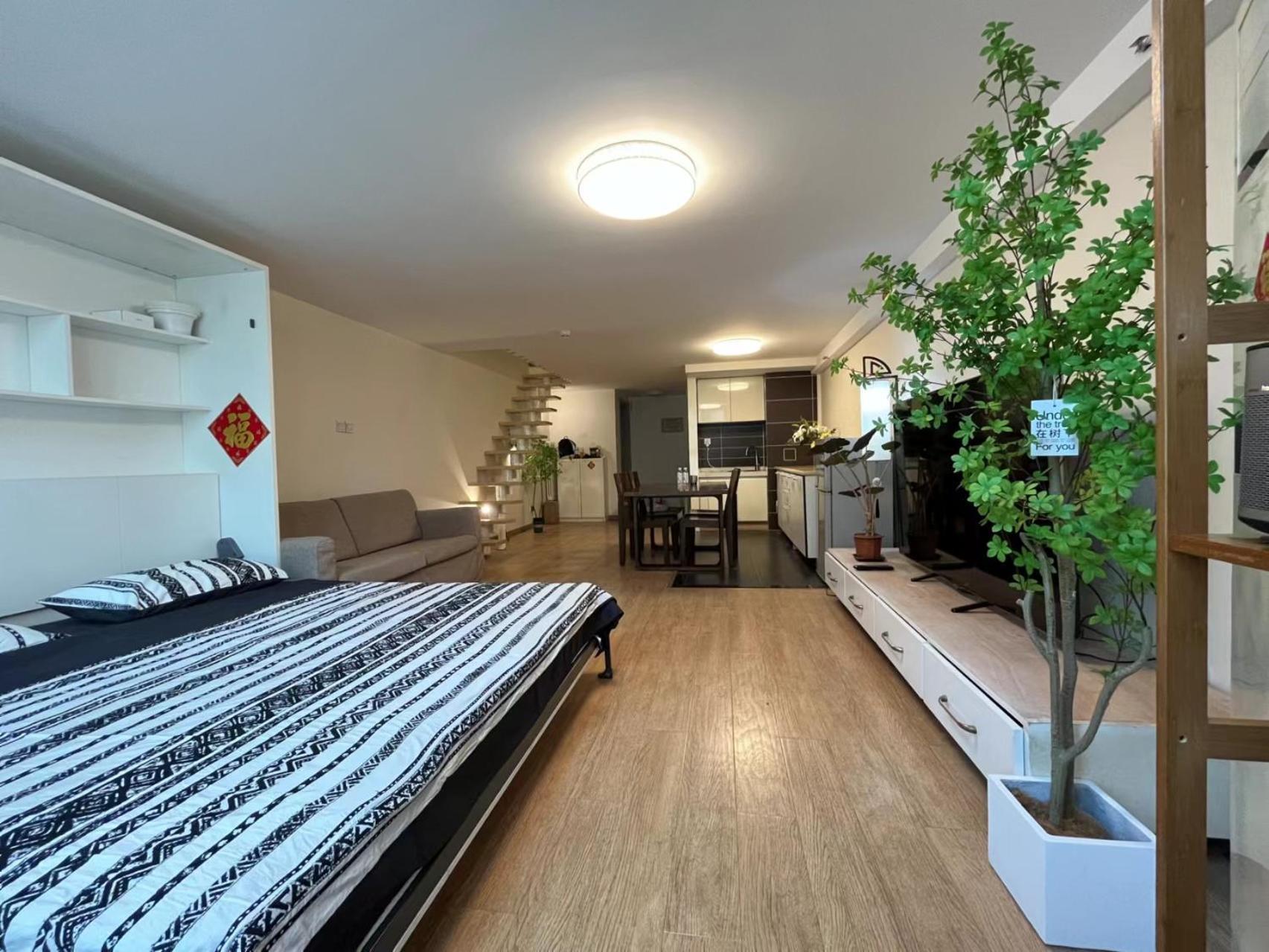 Chaoyang Joy City Hardcover Apartment Beijing Luaran gambar