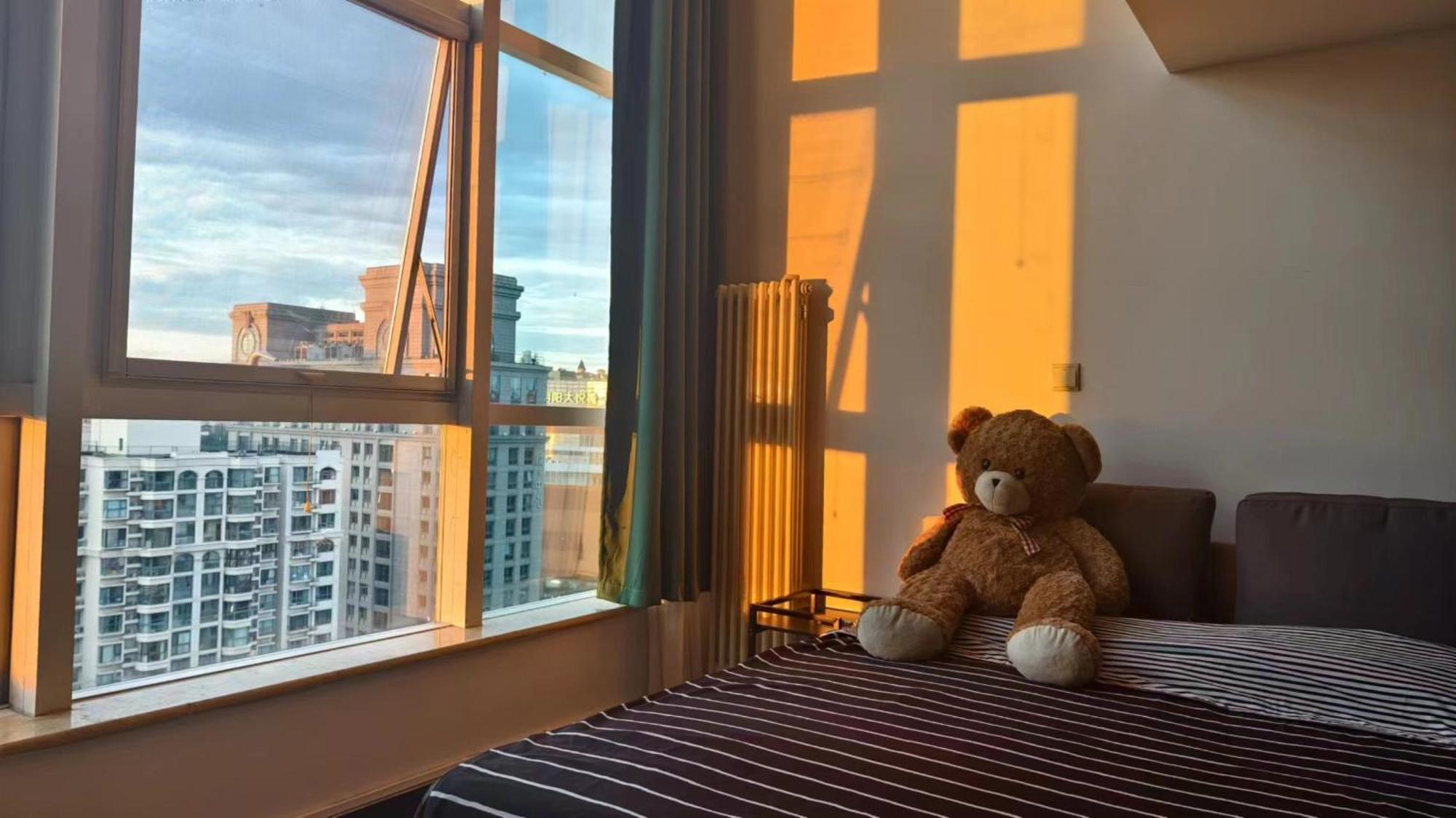 Chaoyang Joy City Hardcover Apartment Beijing Luaran gambar