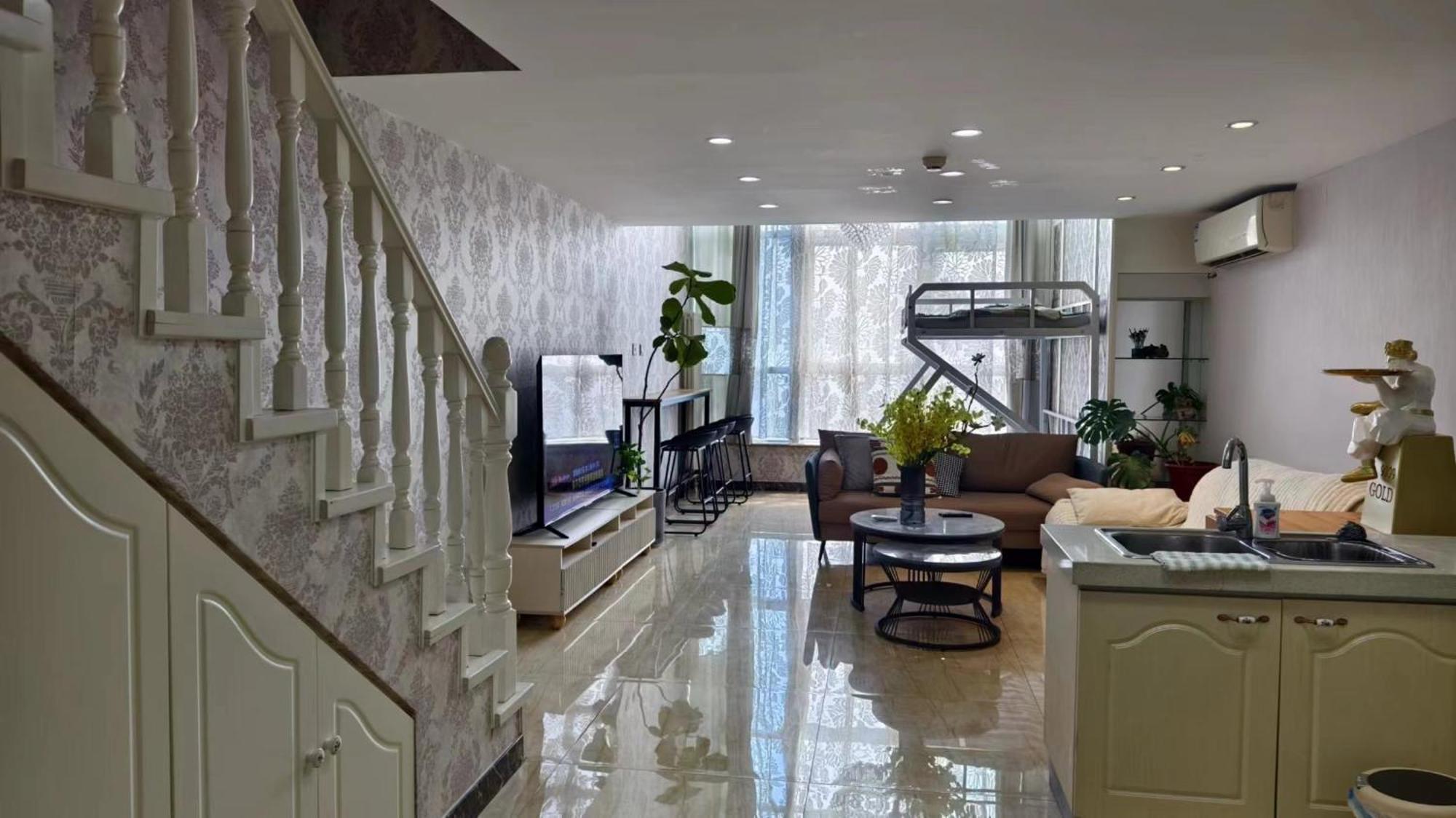 Chaoyang Joy City Hardcover Apartment Beijing Luaran gambar