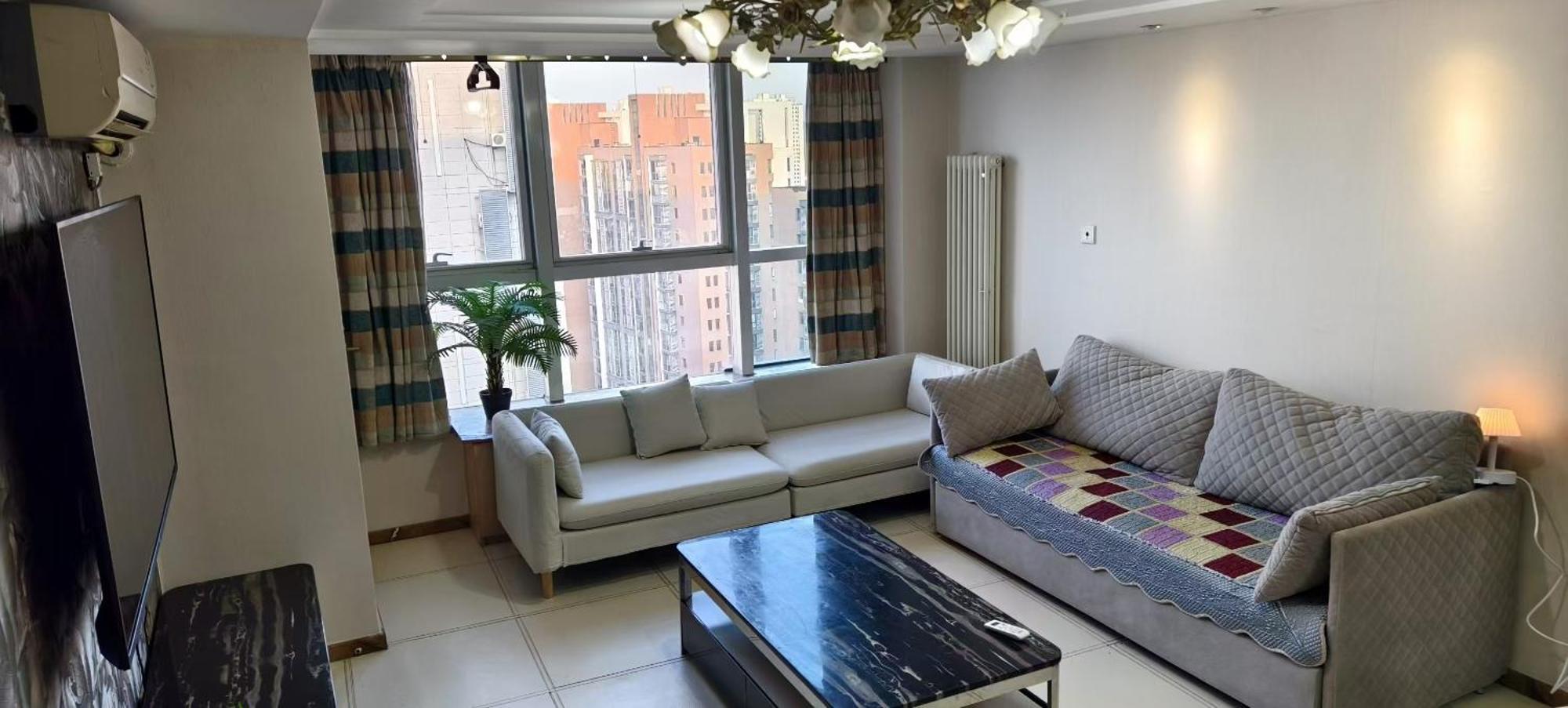 Chaoyang Joy City Hardcover Apartment Beijing Luaran gambar